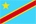Flagge Dem. Republik Kongo
